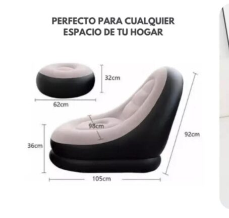 Sofá Inflable Portátil Ultraligero - ¡Comodidad en Cualquier Lugar! - Image 3