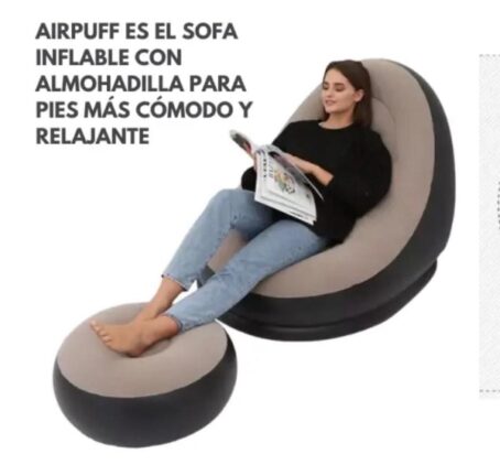 Sofá Inflable Portátil Ultraligero - ¡Comodidad en Cualquier Lugar!