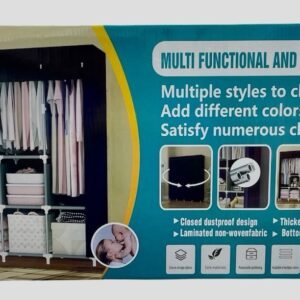 Organizador de Ropa Modular 4 Cuerpos | Closet Portátil de Gran Capacidad (170x170x45 cm)