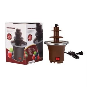 Fuente de Chocolate Eléctrica de 3 Pisos | El Centro de Mesa Dulce para tus Eventos