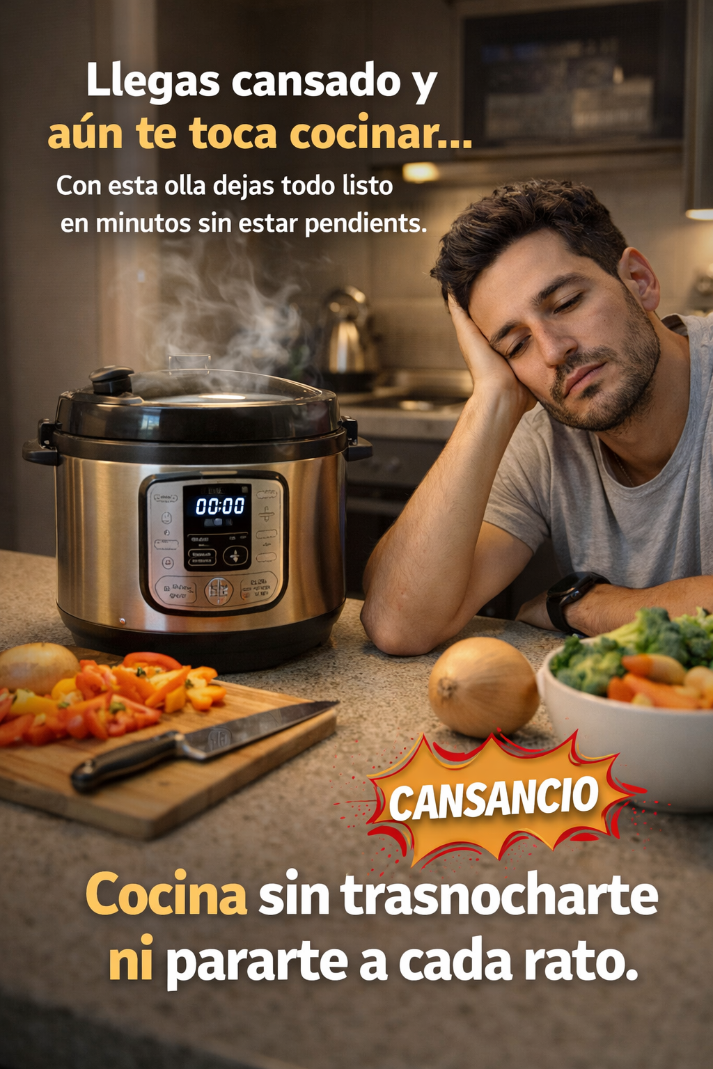 Cansancio cocinando